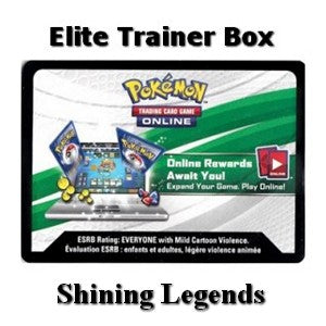 Online Code Card (Elite Trainer Box) - Shining Legends (Online Code Card)