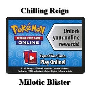 Online Code Card (Milotic Blister) - Chilling Reign (Online Code Card)