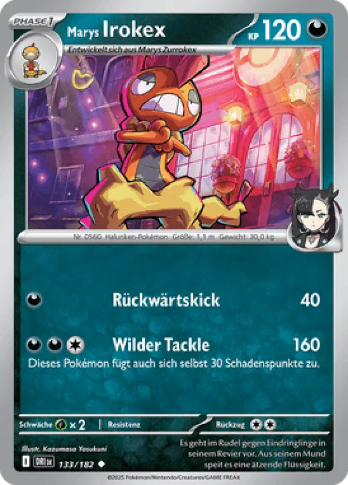 Ewige Rivalen Marys Irokex 133/182 Deutsch - Sammelkarten