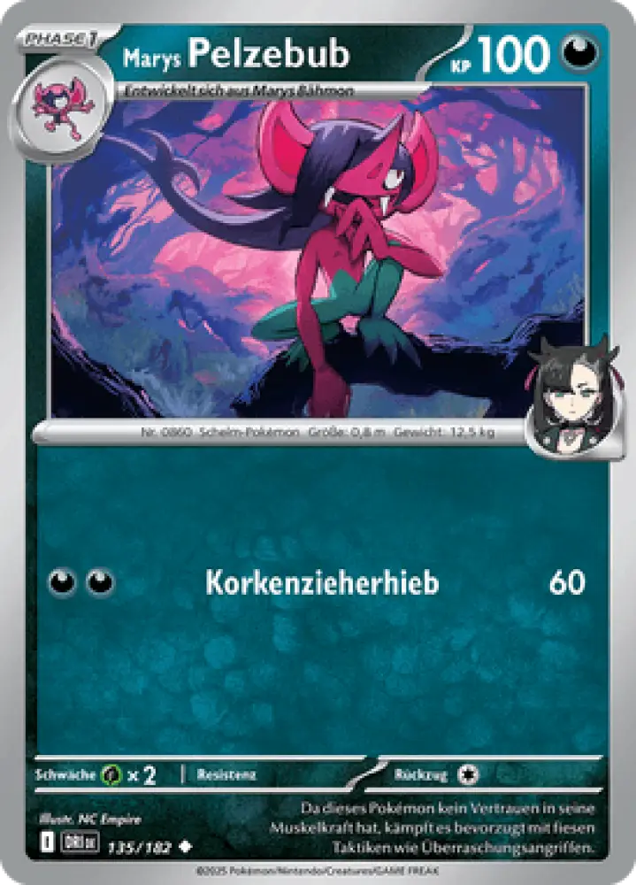 Ewige Rivalen Marys Pelzebub 135/182 Deutsch - Sammelkarten