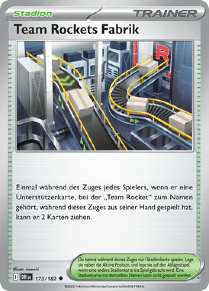 Ewige Rivalen Team Rockets Fabrik 173/182 Deutsch - Sammelkarten