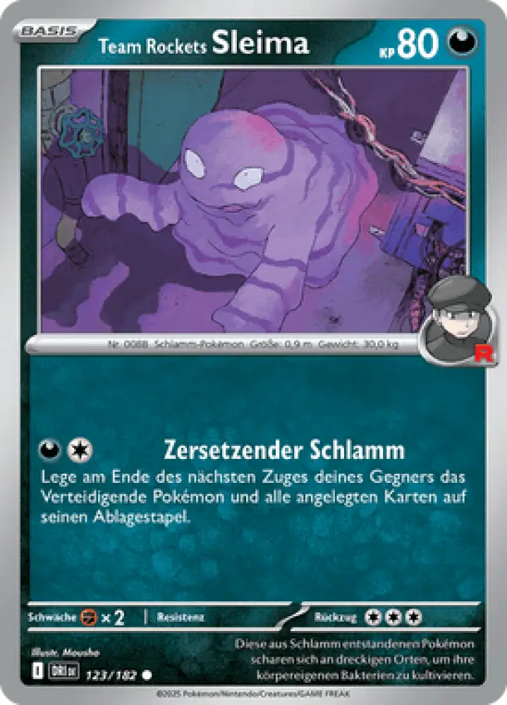Ewige Rivalen Team Rockets Sleima 123/182 Deutsch - Sammelkarten