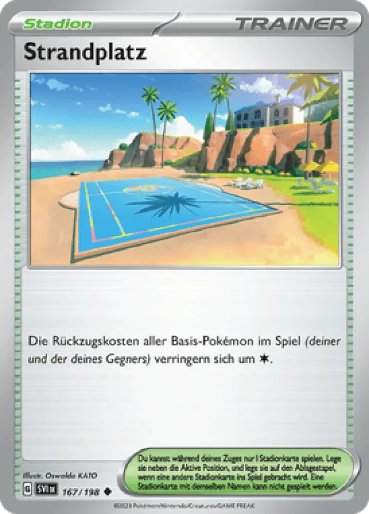 Karmesin & Purpur Strandplatz 167/198 Deutsch - Sammelkarten