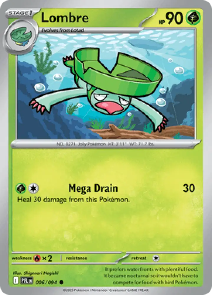 Phantasmal Flames Lombre 006/094 Englisch - Sammelkarten