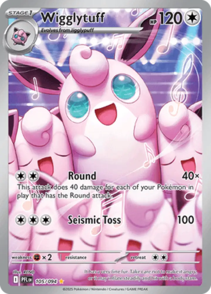 Phantasmal Flames Wigglytuff 105/094 Englisch - Sammelkarten