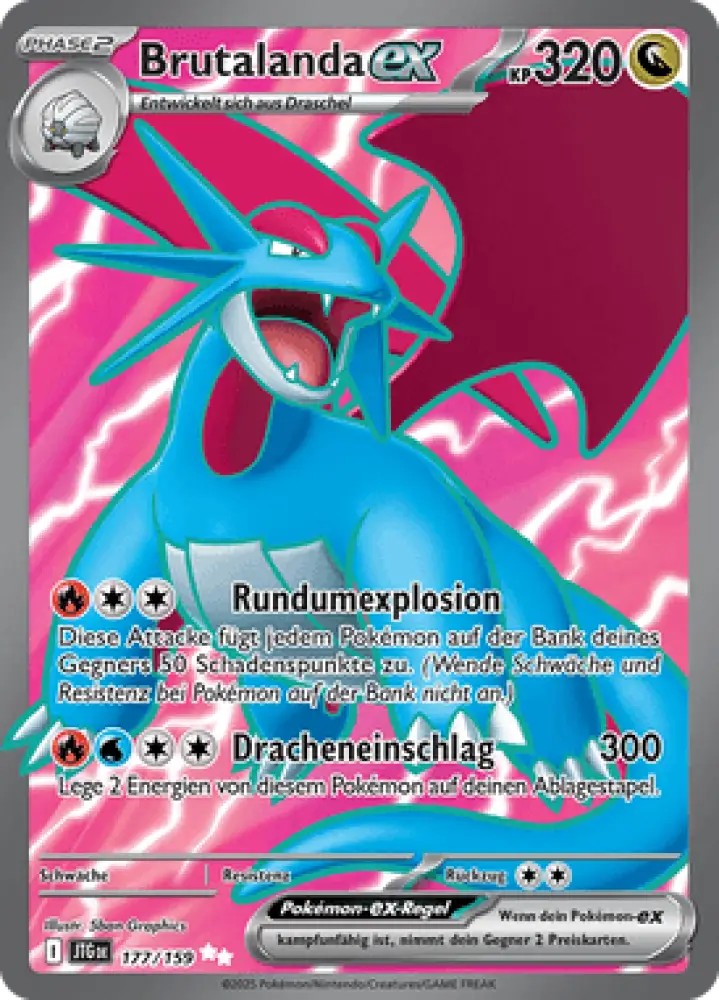 Reisegefährten Brutalanda-ex 177/159 Deutsch - Holo / Near Mint - Sammelkarten