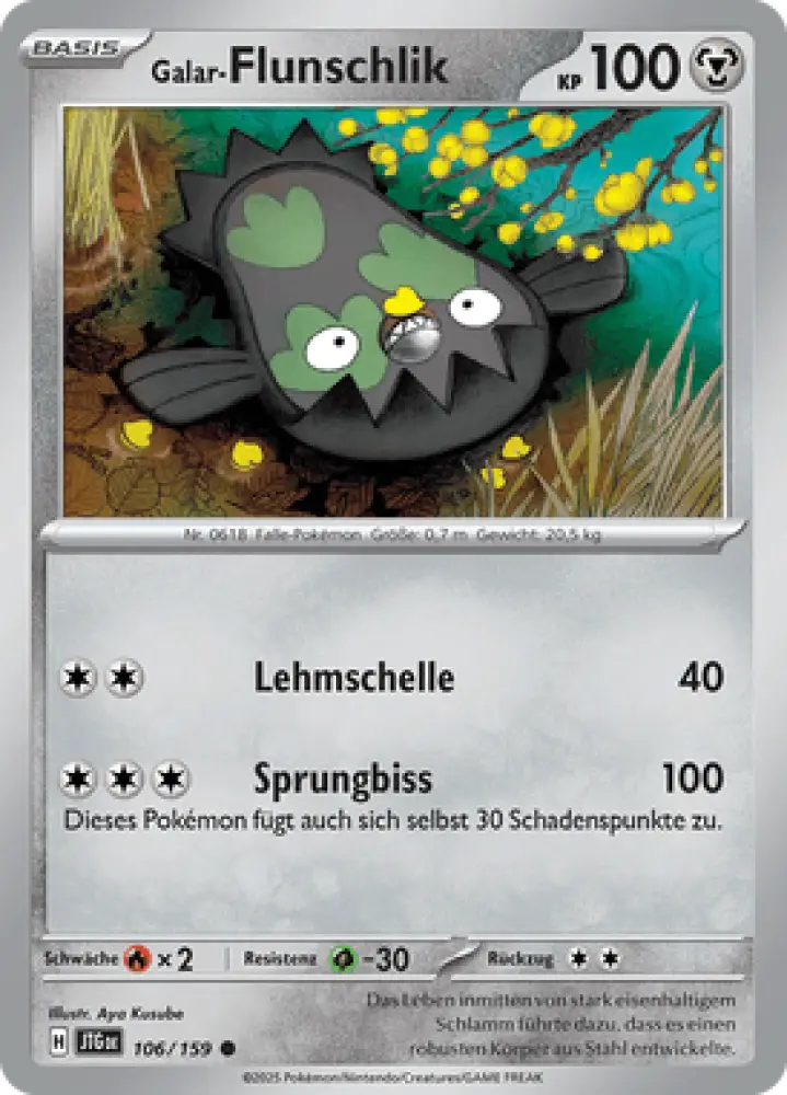 Reisegefährten Galar-Flunschlik 106/159 Deutsch - Sammelkarten