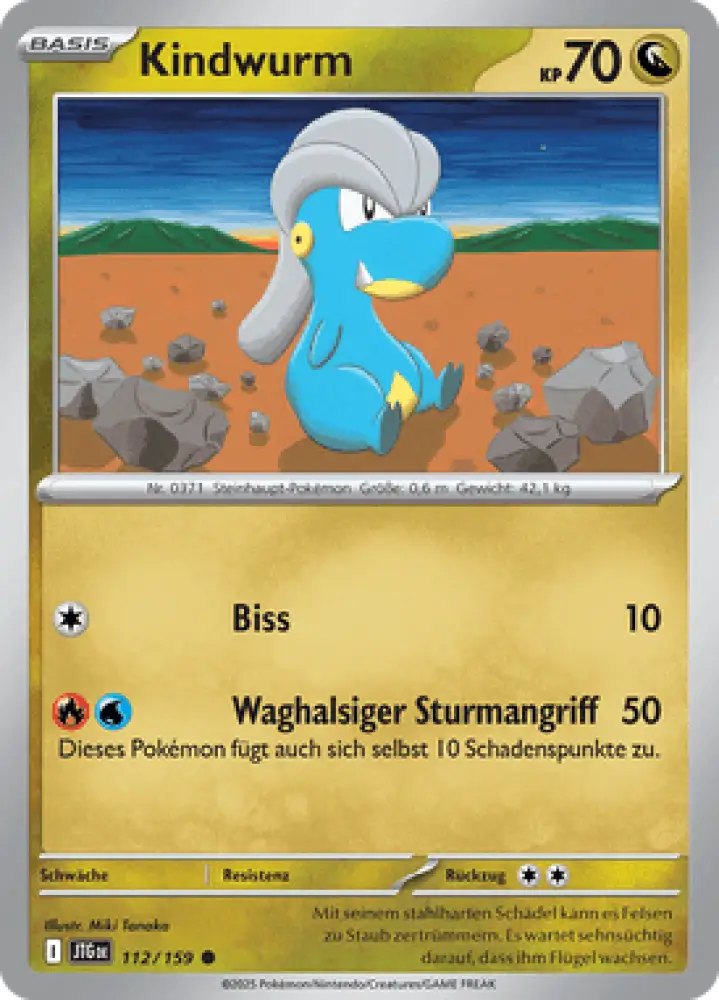 Reisegefährten Kindwurm 112/159 Deutsch - Sammelkarten