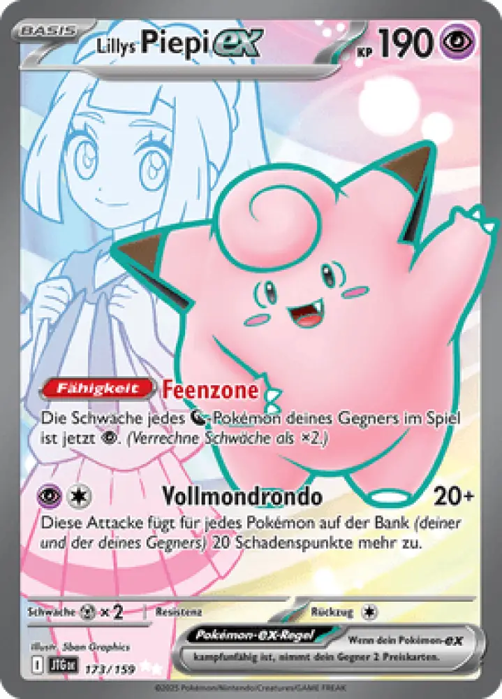 Reisegefährten Lillys Piepi-ex 173/159 Deutsch - Holo / Near Mint - Sammelkarten