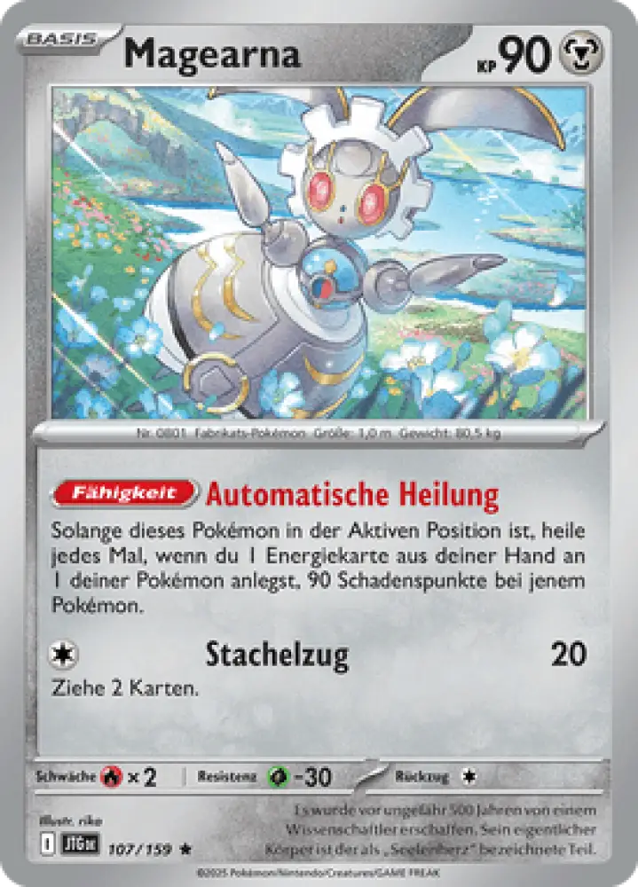 Reisegefährten Magearna 107/159 Deutsch - Sammelkarten