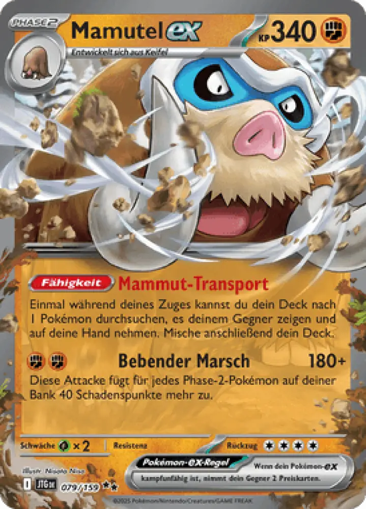 Reisegefährten Mamutel-ex 079/159 Deutsch - Sammelkarten