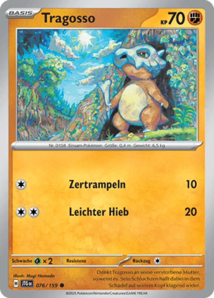 Reisegefährten Tragosso 076/159 Deutsch - Sammelkarten