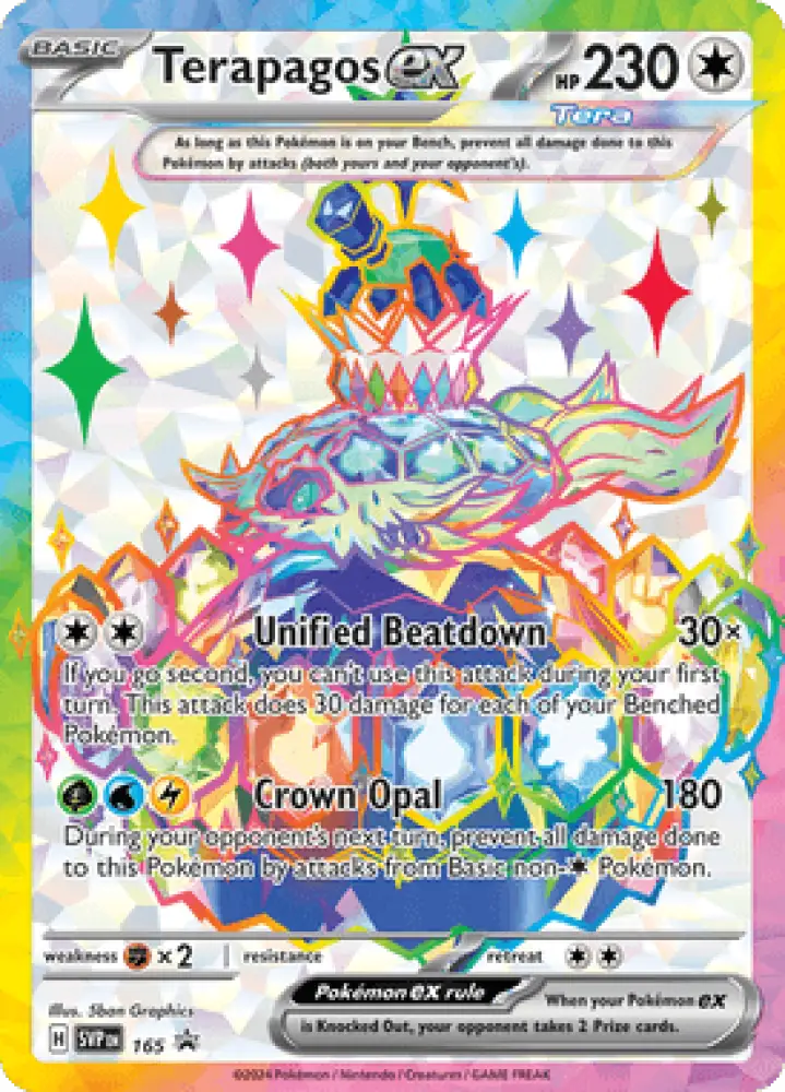 Scarlet & Violet Promos Terapagos ex SVP165 Englisch - Sammelkarten