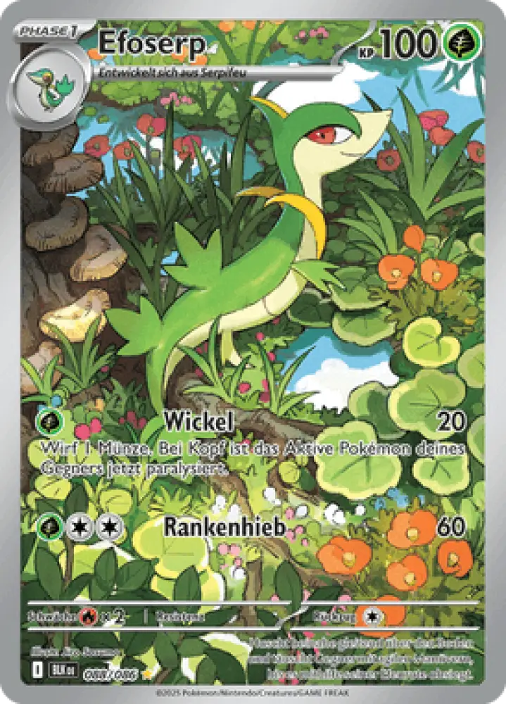 Schwarze Blitze Efoserp 088/086 Deutsch - Sammelkarten