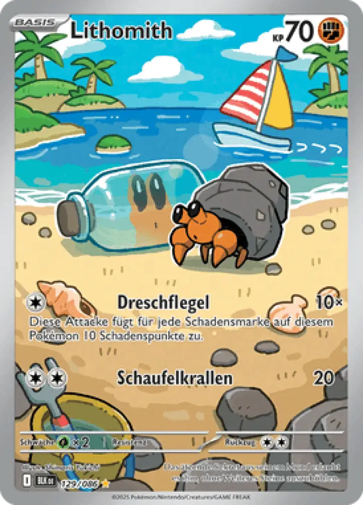 Schwarze Blitze Lithomith 129/086 Deutsch - Sammelkarten