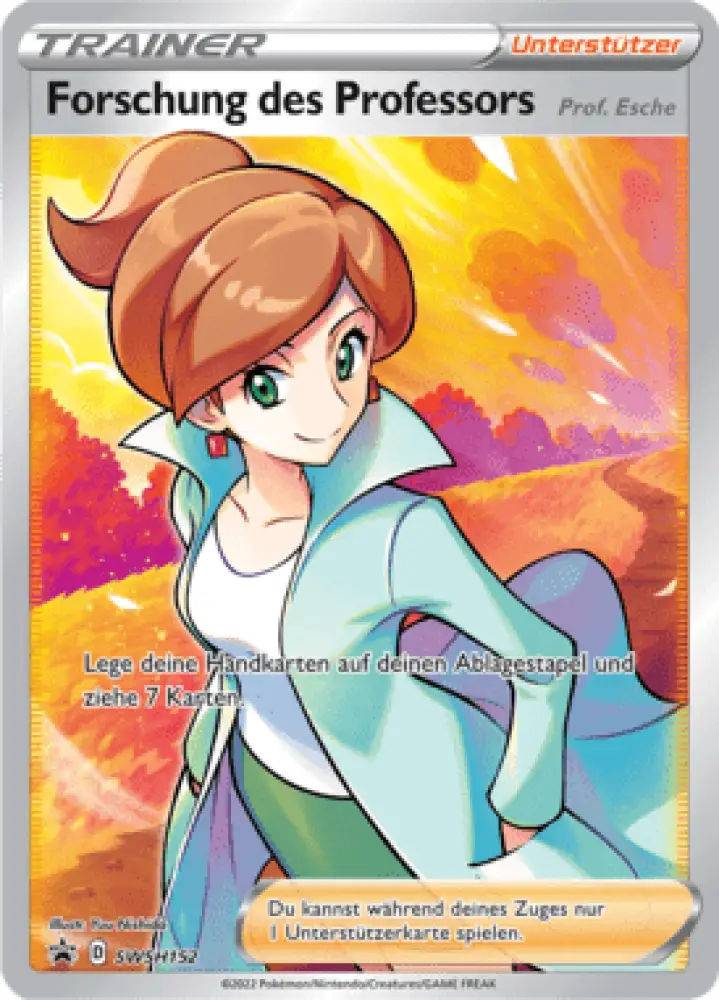 Schwert & Schild Promos Forschung des Professors SWSH152 Deutsch - Holo / Near Mint - Sammelkarten