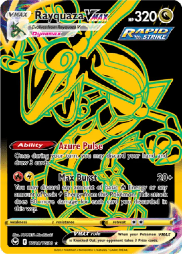 Silver Tempest Rayquaza VMAX TG29/TG30 Englisch - Holo / Near Mint - Sammelkarten