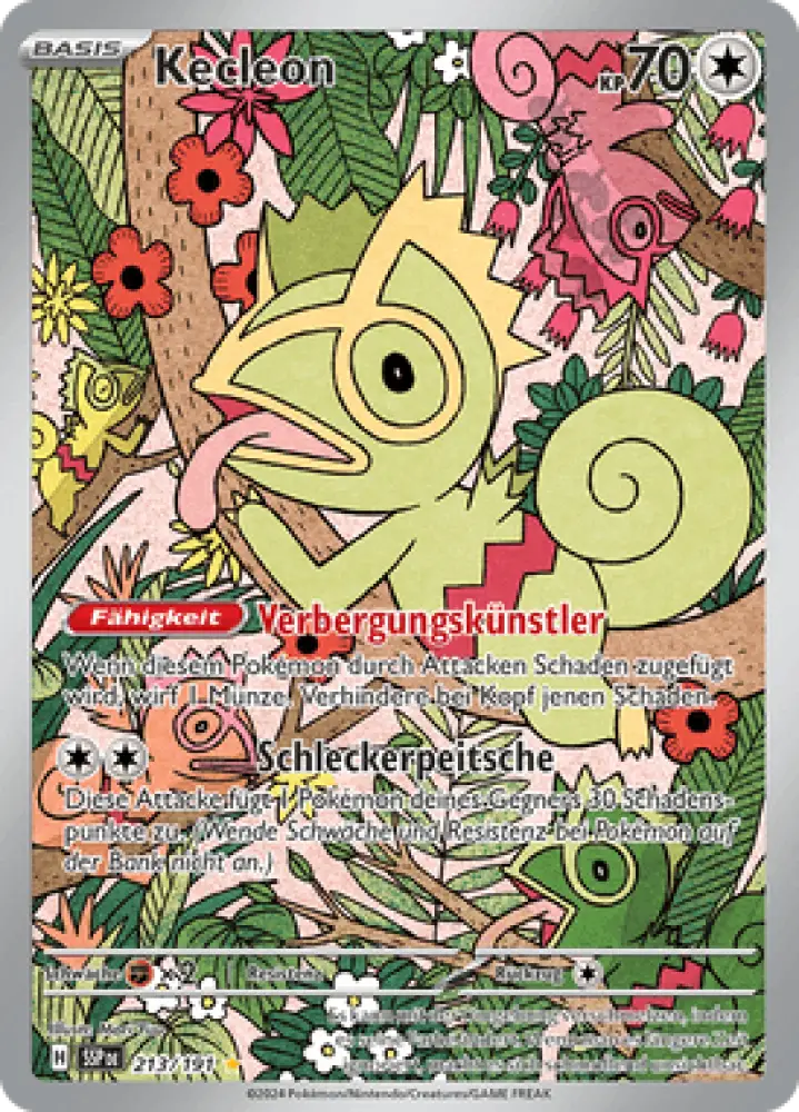 Stürmische Funken Kecleon 213/191 Deutsch - Sammelkarten