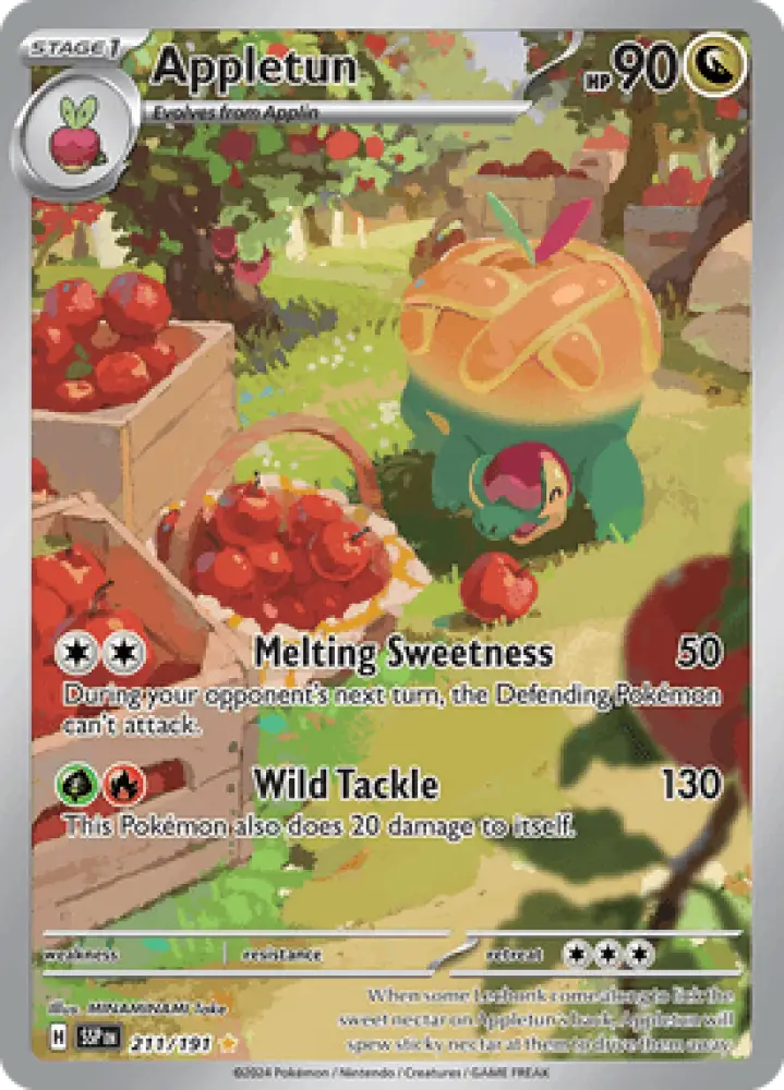 Surging Sparks Appletun 211/191 Englisch - Sammelkarten