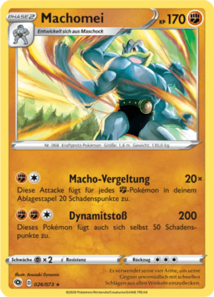 Weg des Champs Machomei 026/073 Deutsch - Sammelkarten