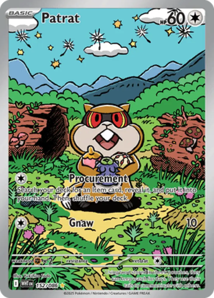 White Flare Patrat 152/086 Englisch - Sammelkarten