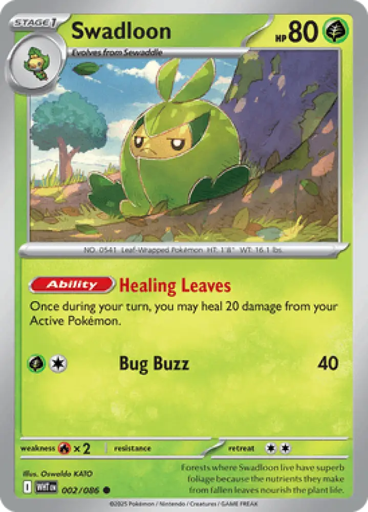 White Flare Swadloon 002/086 Englisch - Sammelkarten