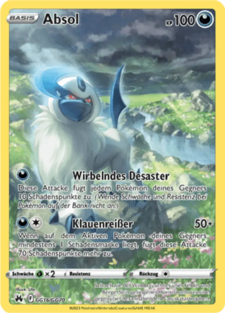 Zenit der Könige Absol GG16/GG70 Deutsch - Sammelkarten