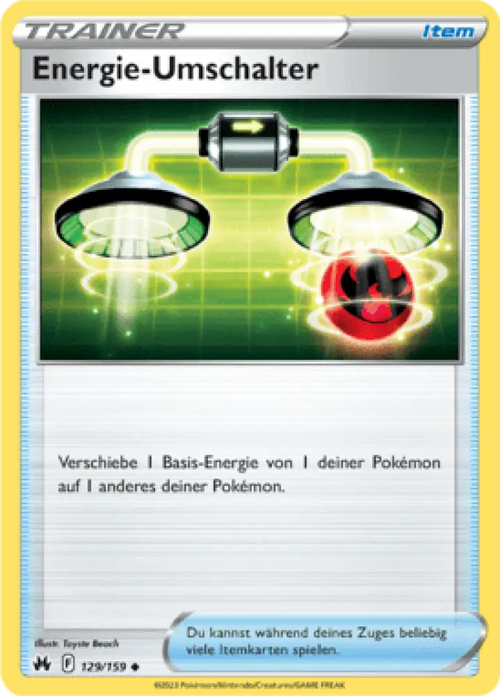 Zenit der Könige Energie-Umschalter 129/159 Deutsch - Sammelkarten