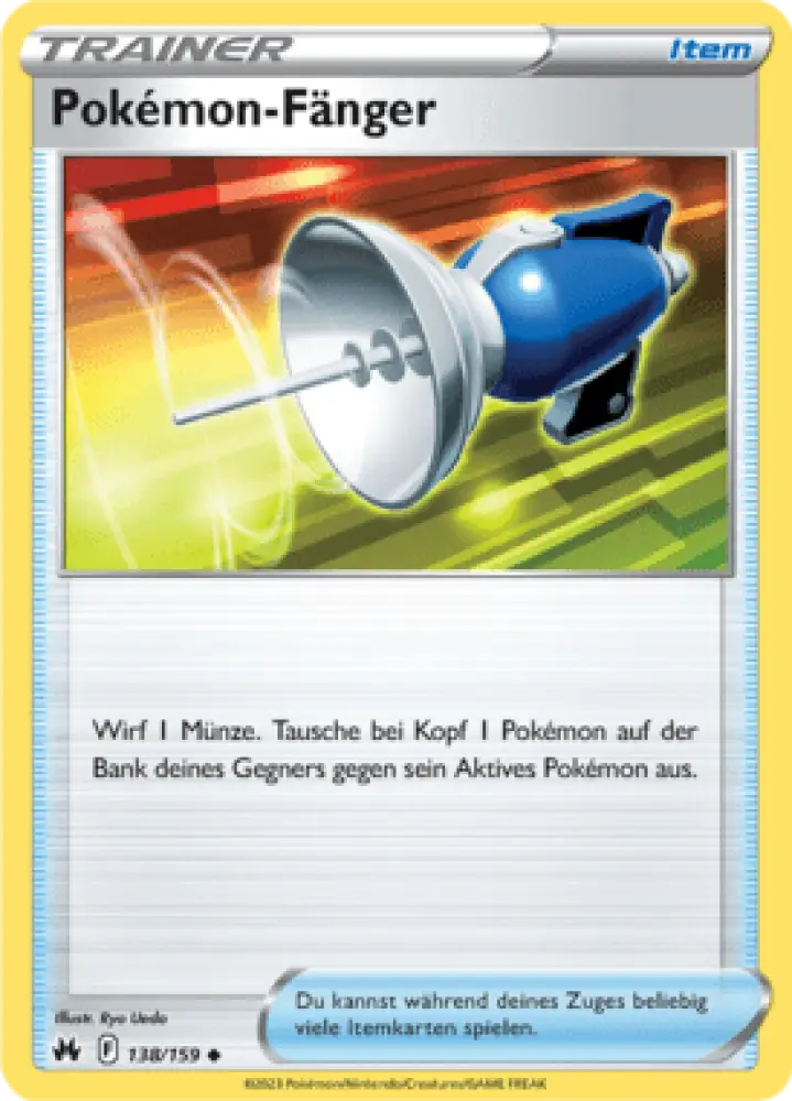 Zenit der Könige Pokémon-Fänger 138/159 Deutsch - Sammelkarten