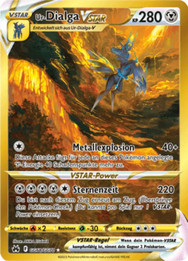Zenit der Könige Ur-Dialga VSTAR GG68/GG70 Deutsch - Sammelkarten