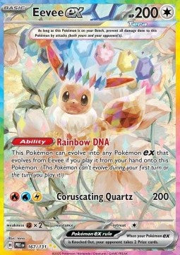 Eevee ex Special Illustration Rare aus Prismatic Evolutions