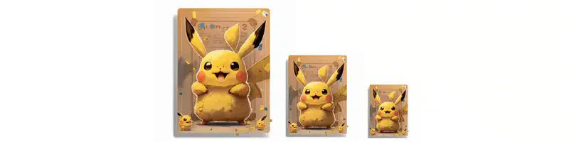 Große XXL Jumbo Pokémon-Karten mit exklusiven Designs
