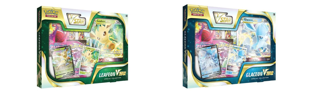 Leafeon VSTAR Special Collection & Glaceon VSTAR Special Collection enthüllt! - Opas Laden