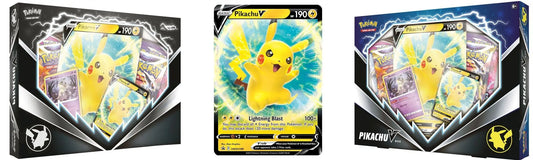 Pikachu V Box Kollektion mit Promo-Karte