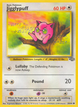 Jigglypuff - Jungle (Common) [JU-54]