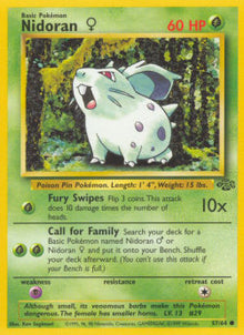Nidoran ♀ - Jungle (Common) [JU-57]