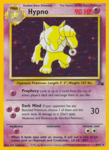 Hypno - Fossil (Holo Rare) [FO-8]