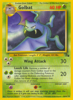 Golbat - Fossil (Uncommon) [FO-34]