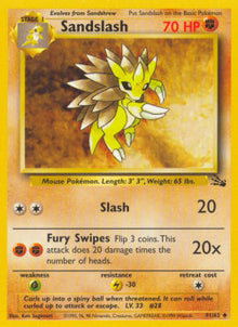 Sandslash - Fossil (Uncommon) [FO-41]