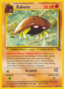 Kabuto - Fossil (Common) [FO-50]