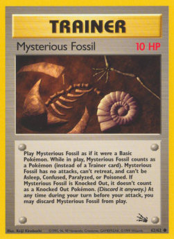 Mysterious Fossil - Fossil (Common) [FO-62]