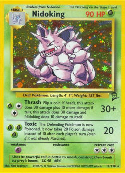 Nidoking - Base Set 2 (Holo Rare) [B2-11]