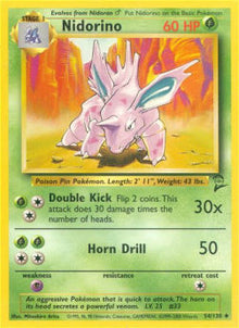 Nidorino - Base Set 2 (Uncommon) [B2-54]