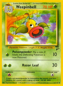 Weepinbell - Base Set 2 (Uncommon) [B2-64]