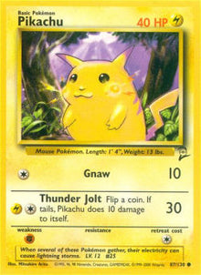 Pikachu - Base Set 2 (Common) [B2-87]