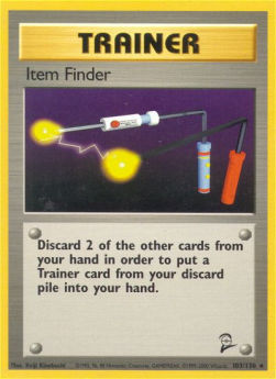 Item Finder - Base Set 2 (Rare) [B2-103]