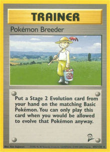 Pokémon Breeder - Base Set 2 (Rare) [B2-105]