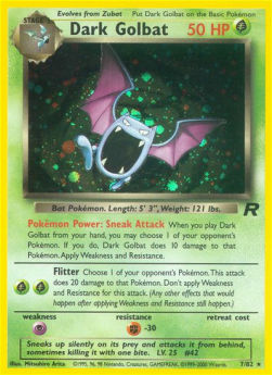 Dark Golbat - Team Rocket (Holo Rare) [TR-7]