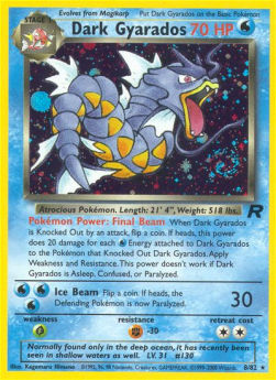 Dark Gyarados - Team Rocket (Holo Rare) [TR-8]