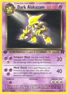 Dark Alakazam - Team Rocket (Rare) [TR-18]
